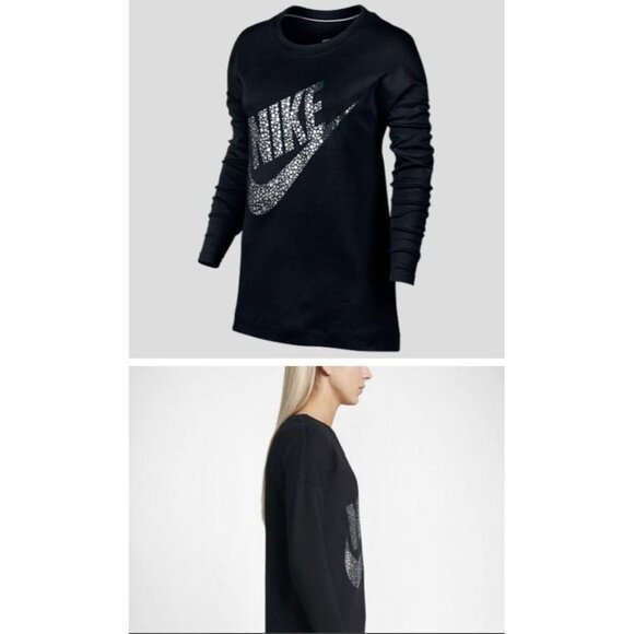 Nike Women Rally Sportswear Sweatshirt Size Small - Picture 1 of 10